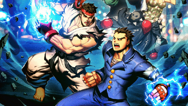 Genzoman Shows Off His Skills In A Street Fighter/Rival Schools Crossover Piece