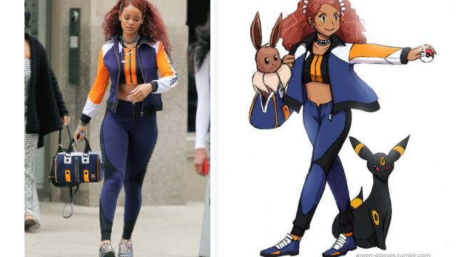 Rihanna, The Pokémon Gym Leader