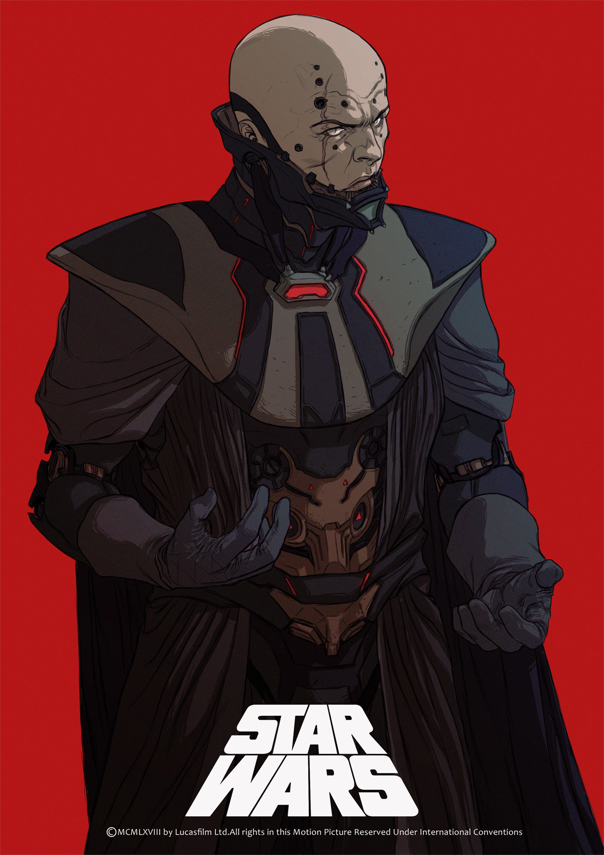 Fine Art: A Very Cool Darth Vader Redesign