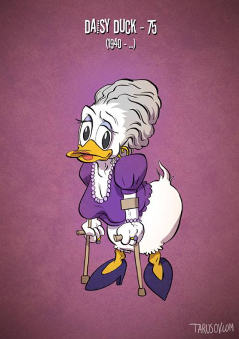 If Cartoon Characters Got Old