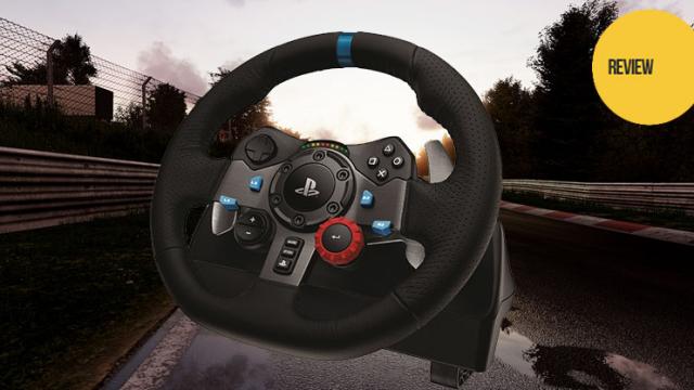 Original Logitech G27 Force feedback racing Game steering