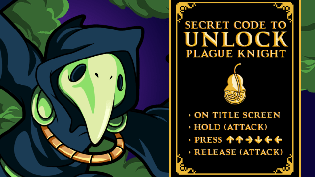 Unlock Shovel Knight’s Plague Knight DLC Now!