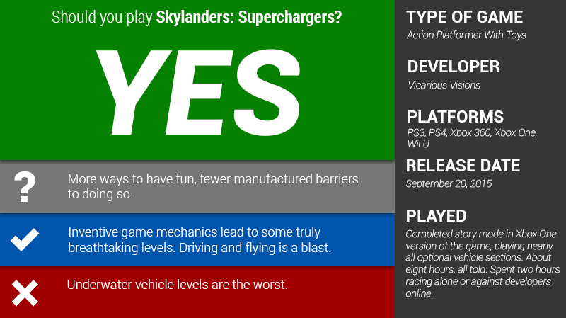 Skylanders Superchargers: The Kotaku Review