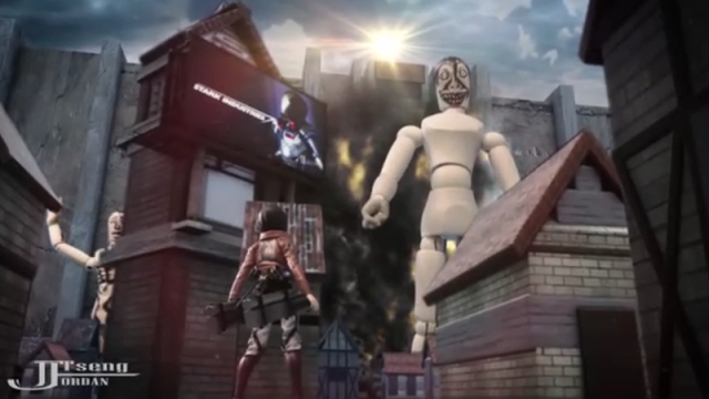 Wooden Mannequins Destroy Everything In Attack On Titan Fan Film