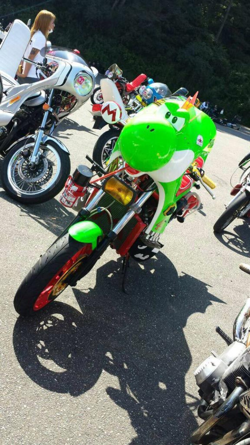 Yoshi Turned Into A Custom Motorcycle
