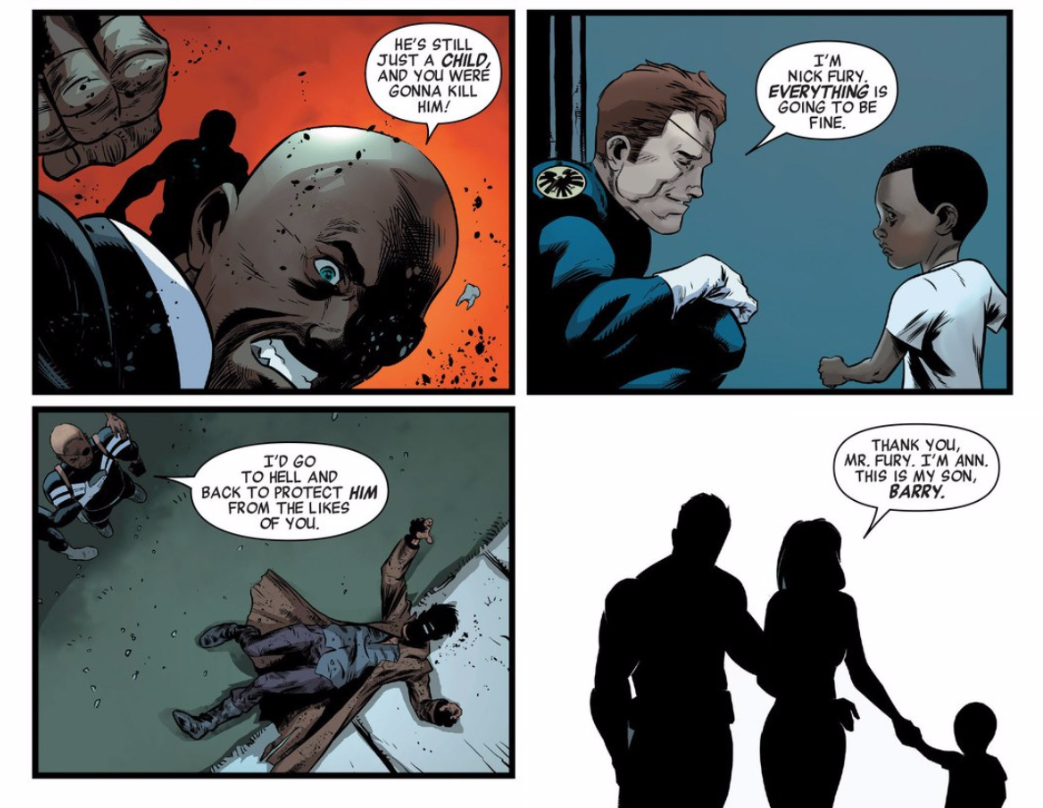 Marvel’s Newest Nick Fury Comic Has A Time-Travelling Super-Racist And A Very Special Guest Star