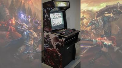 League Of Legends Arcade Cabinet Is A Brilliant Idea