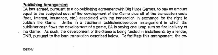 Here’s What A Publishing Deal With EA Looks Like