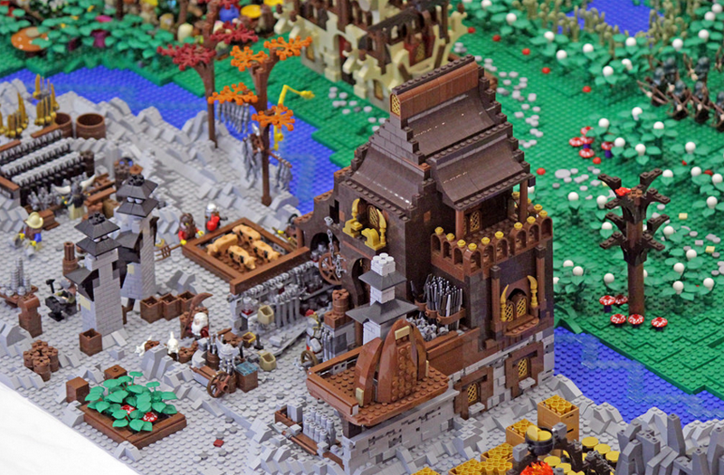 Elves March Into Battle In Huge Dungeons & Dragons LEGO Fan-Build