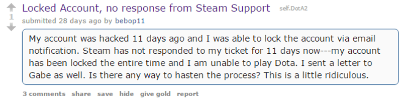 Steam Customer Service Is Still Terrible