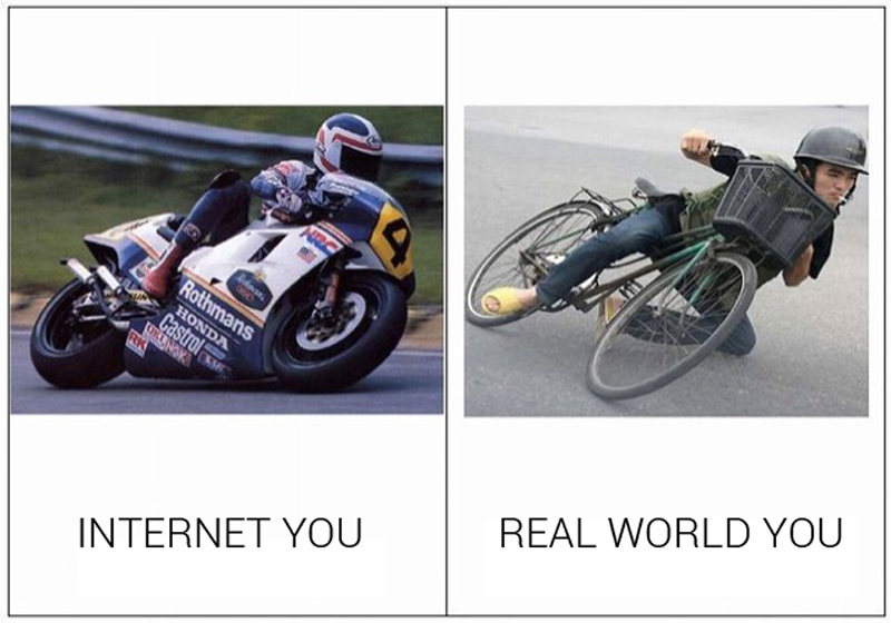 Japan’s ‘Internet You Vs. The Real You’ Meme