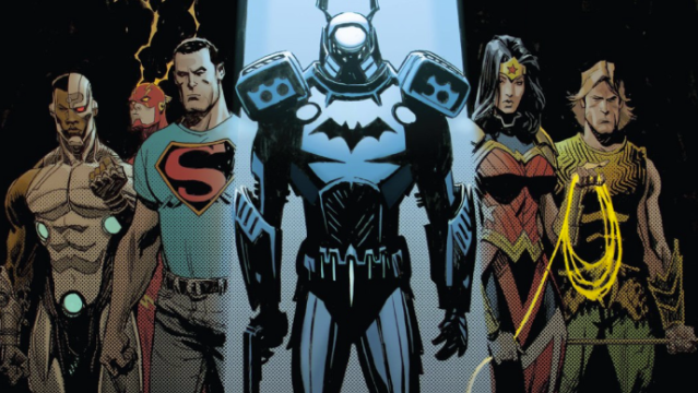 The Justice League Says Goodbye To Bruce Wayne And Hello To The New Batman
