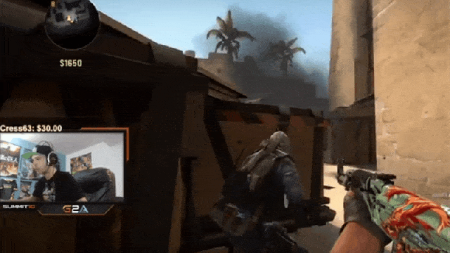 Counter-Strike Player Wins Match By Climbing On Opponent’s Head