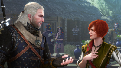 Here Is A Silly Sex Scene That Happens In The Witcher 3 Expansion