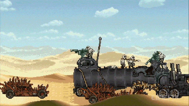 Mad Max: Fury Road As A 90s Arcade Game