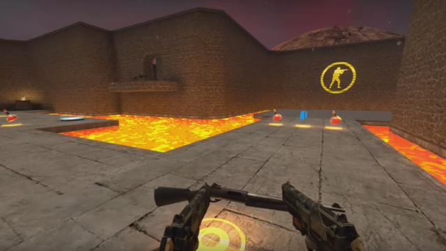 Cool Custom Counter-Strike Map, Inspired By Quake