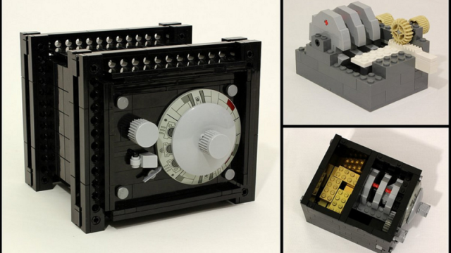 Someone Built A LEGO Safe With A Working Combination Lock