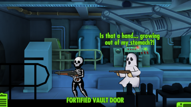 Fallout Shelter Goes Trick Or Treating