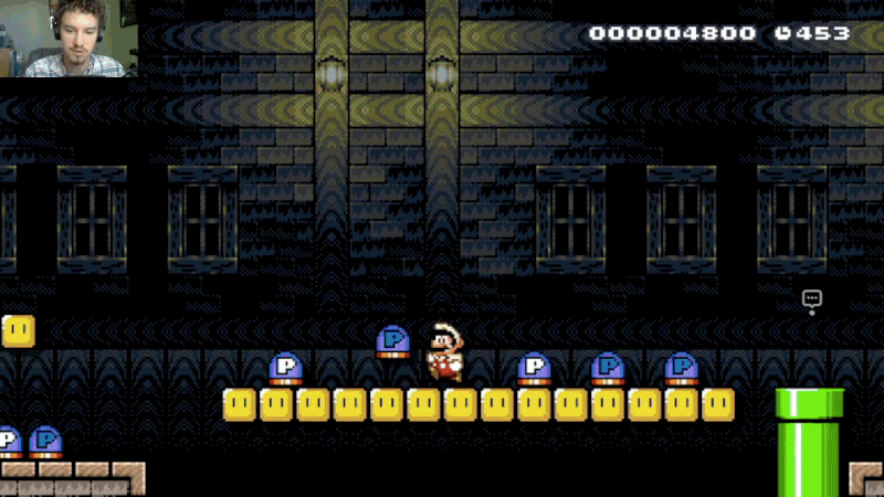 Losing My Mind In A Mario Maker Level Designed To Troll Me