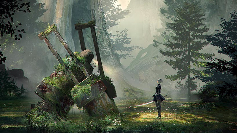 The Story Of NieR:Automata Tells Of A Dark Future