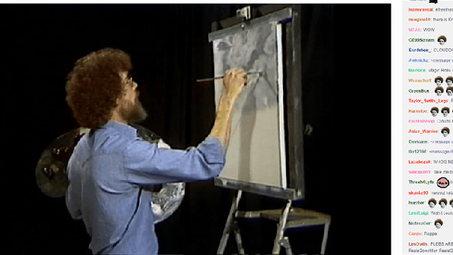 47,000 People Are Watching A Guy Paint On Twitch Right Now