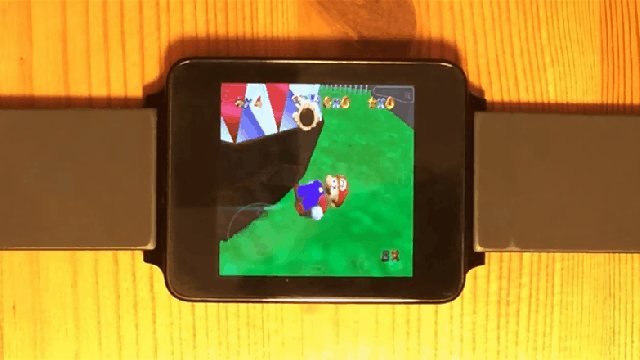 Oh, It’s N64 Games, Running On A Watch