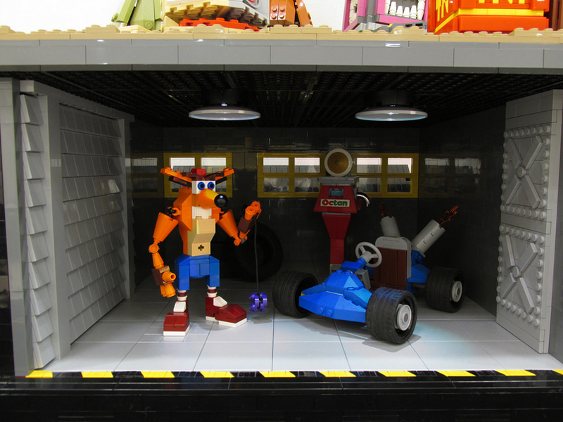 LEGO Diorama Is The Perfect Homage To Crash Bandicoot
