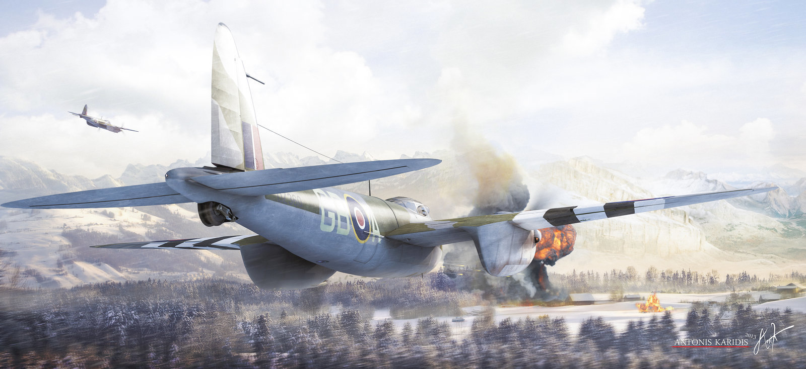 Fine Art: Hot Warplane Art Dump