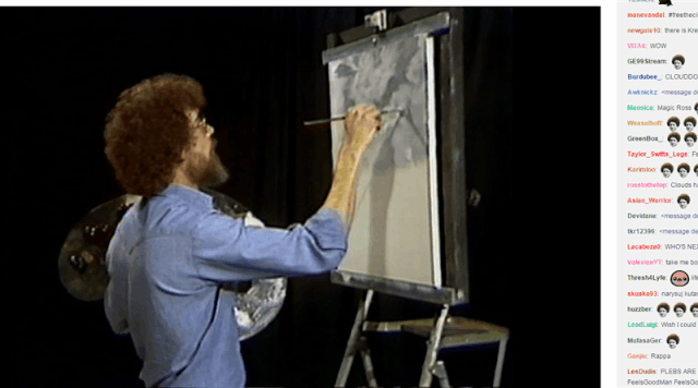 Bob Ross Will Now Be A Weekly Show On Twitch