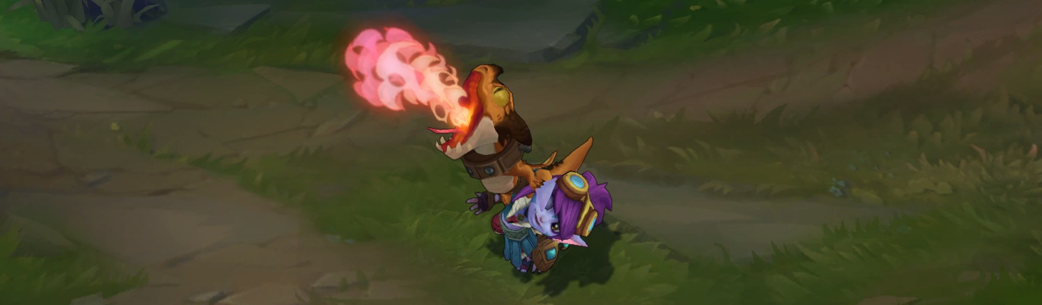 Tristana’s New League Of Legends Skin Turns Her Rocket Launcher Into A Baby Dragon