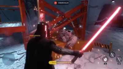 Star Wars Battlefront Lets You Kill Rebel Scum While You Install