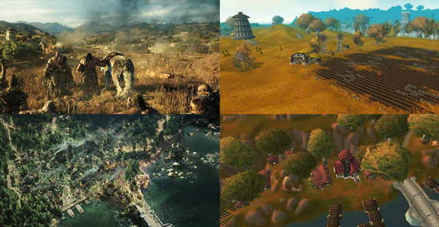 Warcraft Movie Vs World Of Warcraft Locations, In Screenshots
