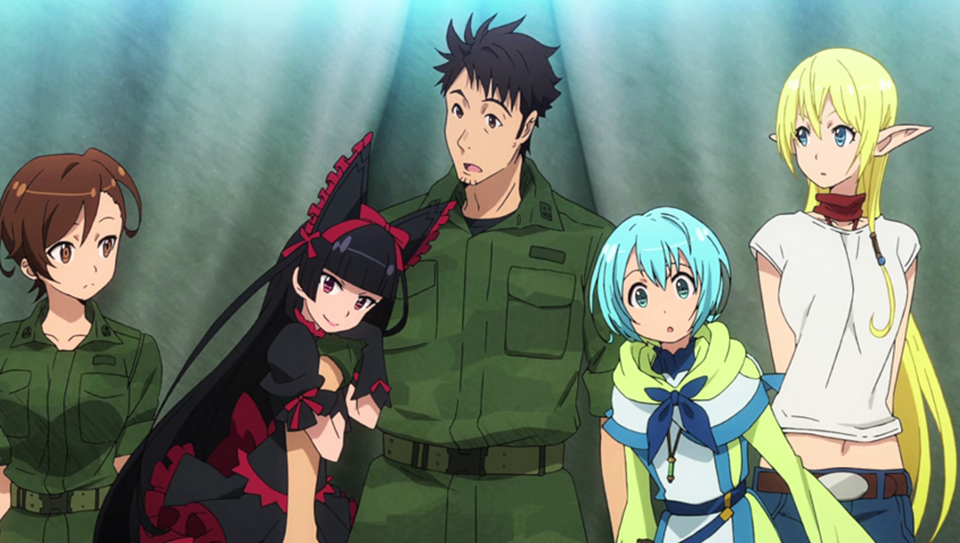 Japanese Soldiers Explore A Fantasy World In GATE