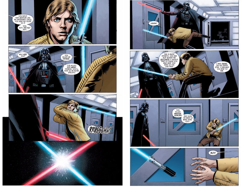 Luke And Vader Face Off In Marvel’s Best Star Wars Comic So Far