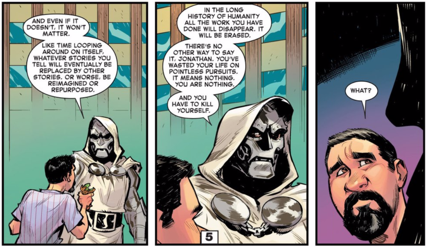 One Of Marvel’s Best Writers Says Goodbye With A Hilarious Doctor Doom Story