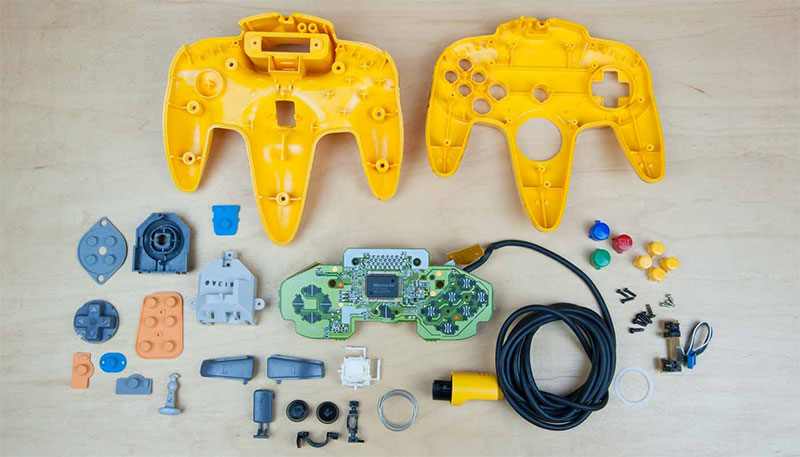 Look Inside Some Classic Nintendo Controllers