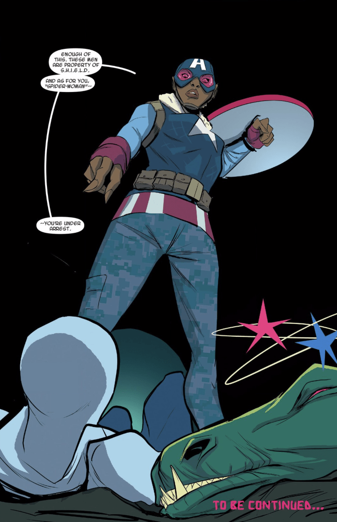 A Great New Captain America Is Showing Up In Spider-Gwen