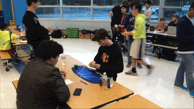 14-Year-Old Sets New Rubik’s Cube World Record Of 4.90 Seconds