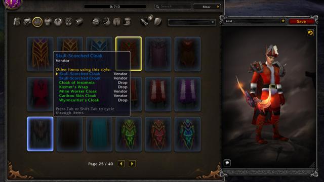 An Early Look At World Of Warcraft: Legion’s New Wardrobe Feature