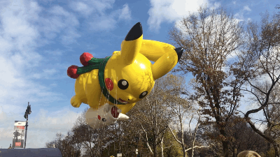 Three Video Game Balloons From The 2015 Macy’s Thanksgiving Day Parade