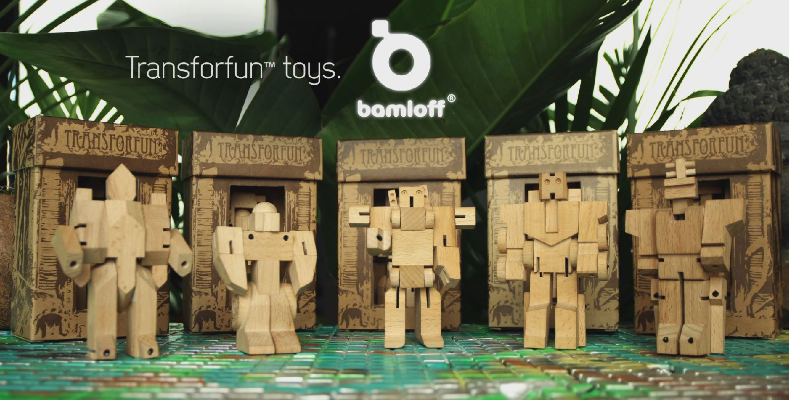Amazing Wooden Transformers Change Instantly Into Small Chunks Of Tree