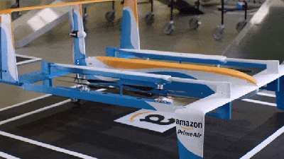 Amazon’s New Delivery Drone Looks Like A Flying Bed