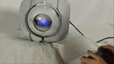 Portal 2 Wheatley Replica Comes Complete With Movement And Sound
