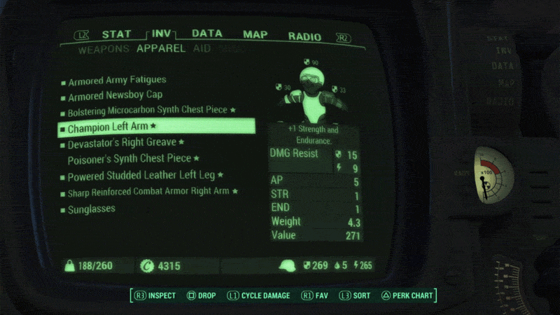 Fallout 4 Armour Basics