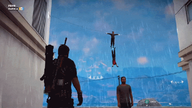 Just Cause 3 Tethers And Boosters, Working As Intended