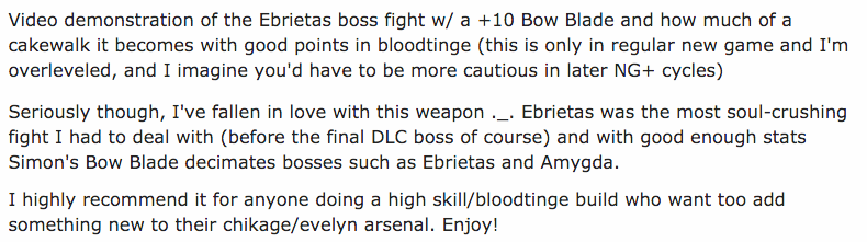 Bloodborne’s New Bow Absolutely Wrecks