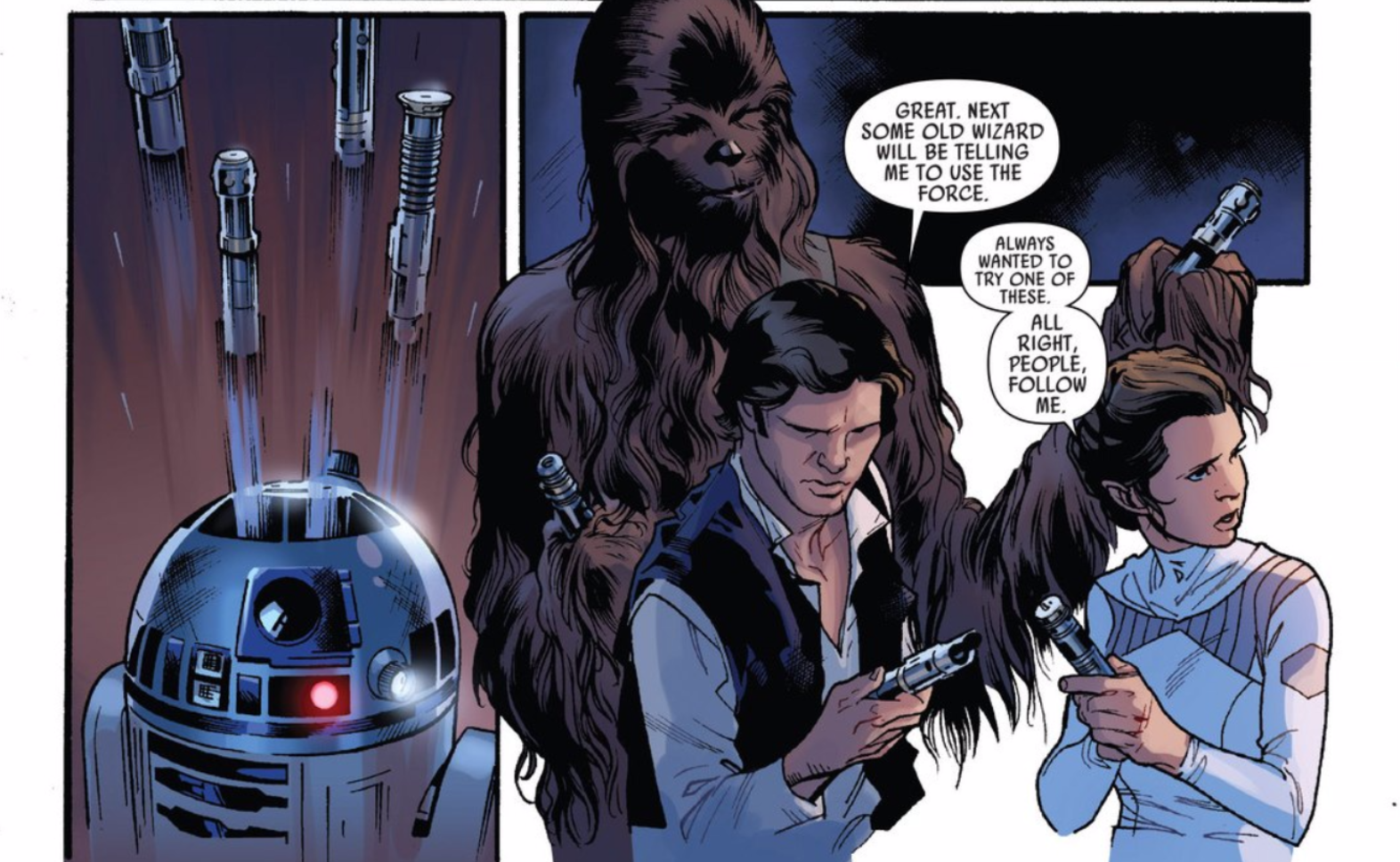 Thank God Marvel Remembered To Make Their Star Wars Comics Funny