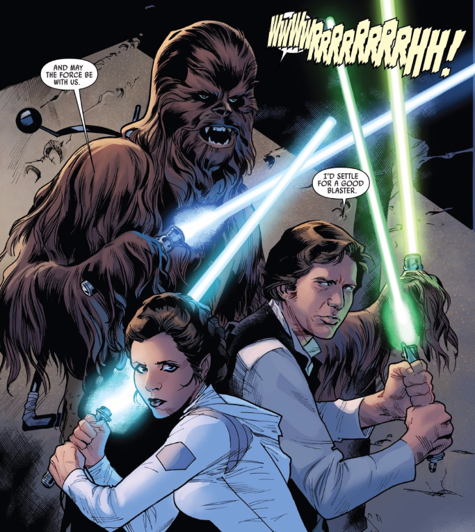Thank God Marvel Remembered To Make Their Star Wars Comics Funny