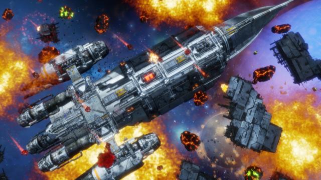 New PS4, PC Space Shooter Has Mode Where Your Team Invades Other People’s Matches