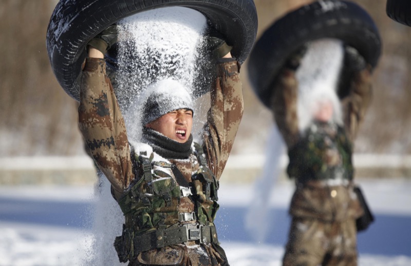 Extreme Chinese Military Training 